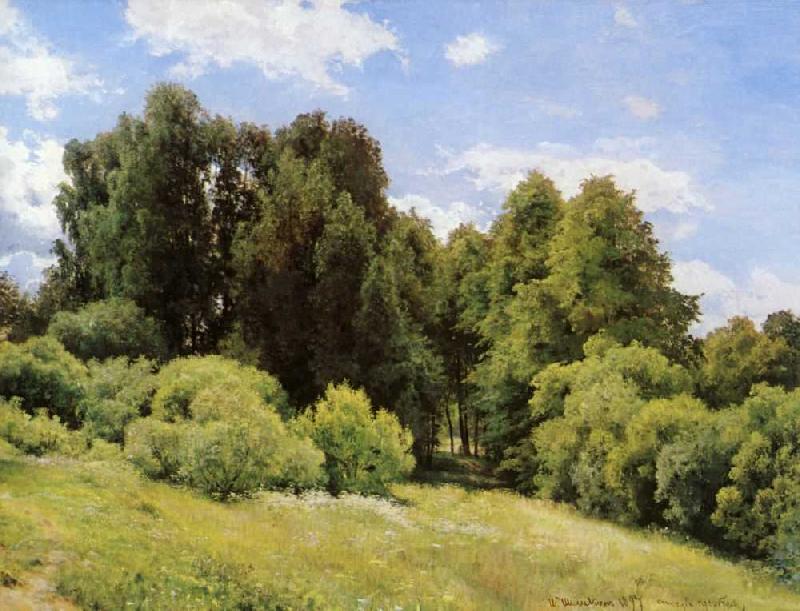 Ivan Shishkin Forest Glade France oil painting art